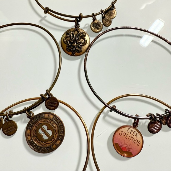Alex and Ani Charm Bracelets - Set of 5 - Picture 3 of 12
